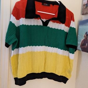 Spring Sweater. Multi colored. Size 14. Brand new